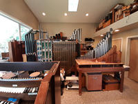 Another view of Completed Organ in Shop